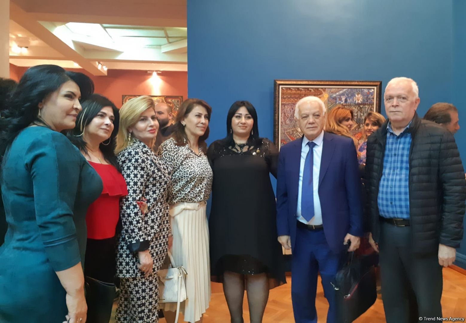 Solo exhibition of honored artist Ulviya Hamzayeva opens in Azerbaijani capital [PHOTO]