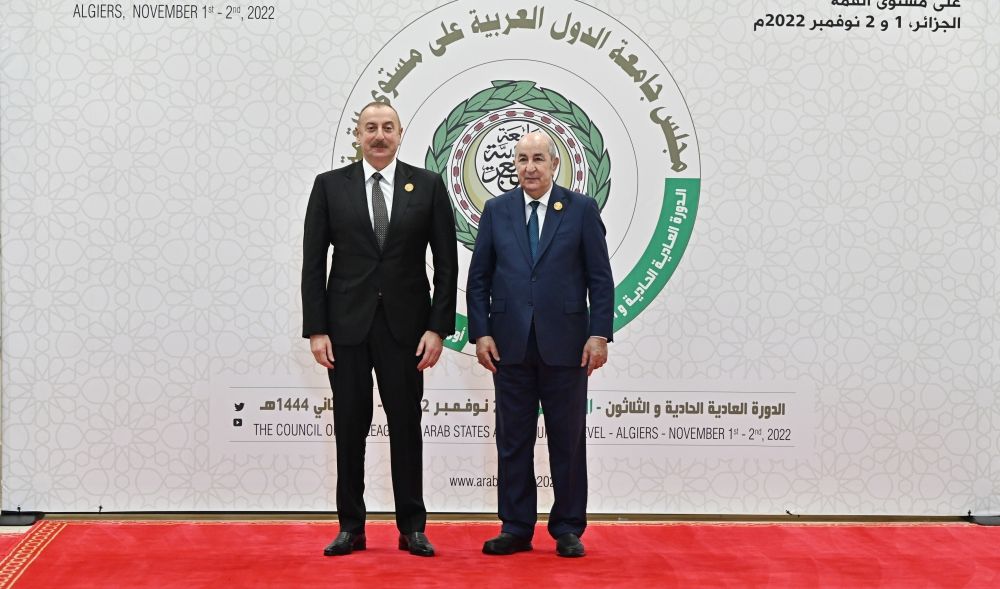 Azerbaijani president attends 31st Arab League Summit in Algiers [PHOTO] - Gallery Image