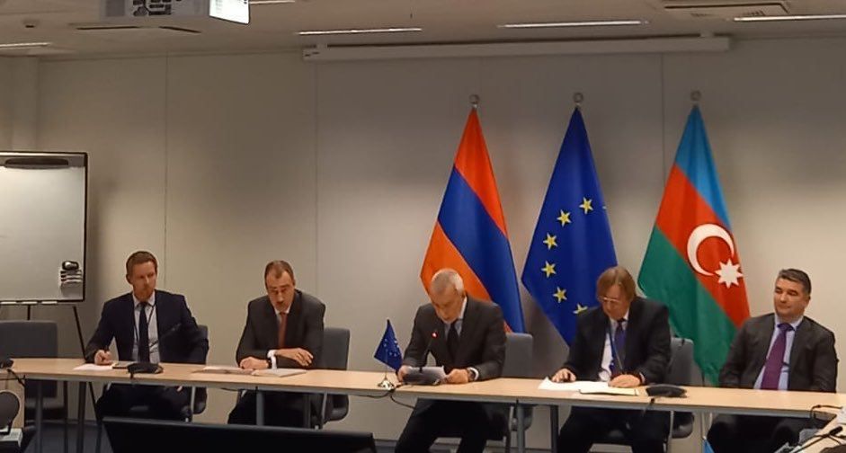 Meeting of Azerbaijani-Armenian border delimitation commission kicks off in Brussels