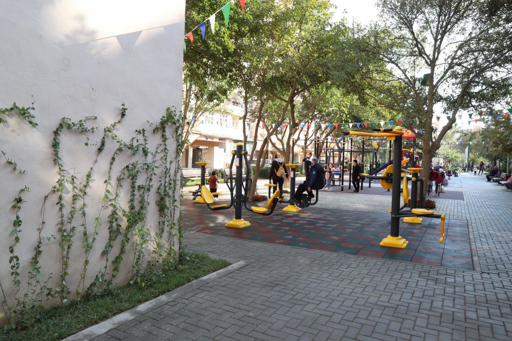 Another yard renovated in Baku quarter under "Our yard" project [PHOTO] - Gallery Image
