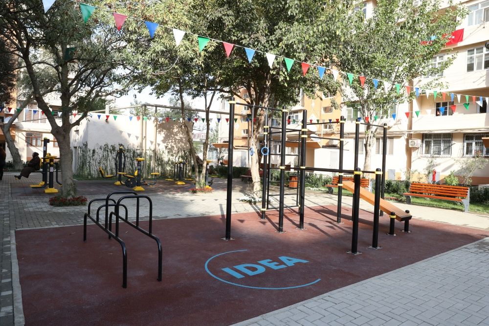 Another yard renovated in Baku quarter under "Our yard" project [PHOTO] - Gallery Image
