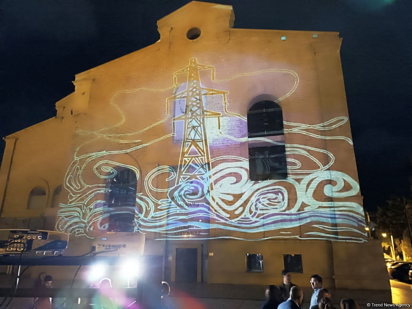 Historic buildings in Baku come alive with 3D projection [PHOTO/VIDEO] - Gallery Image