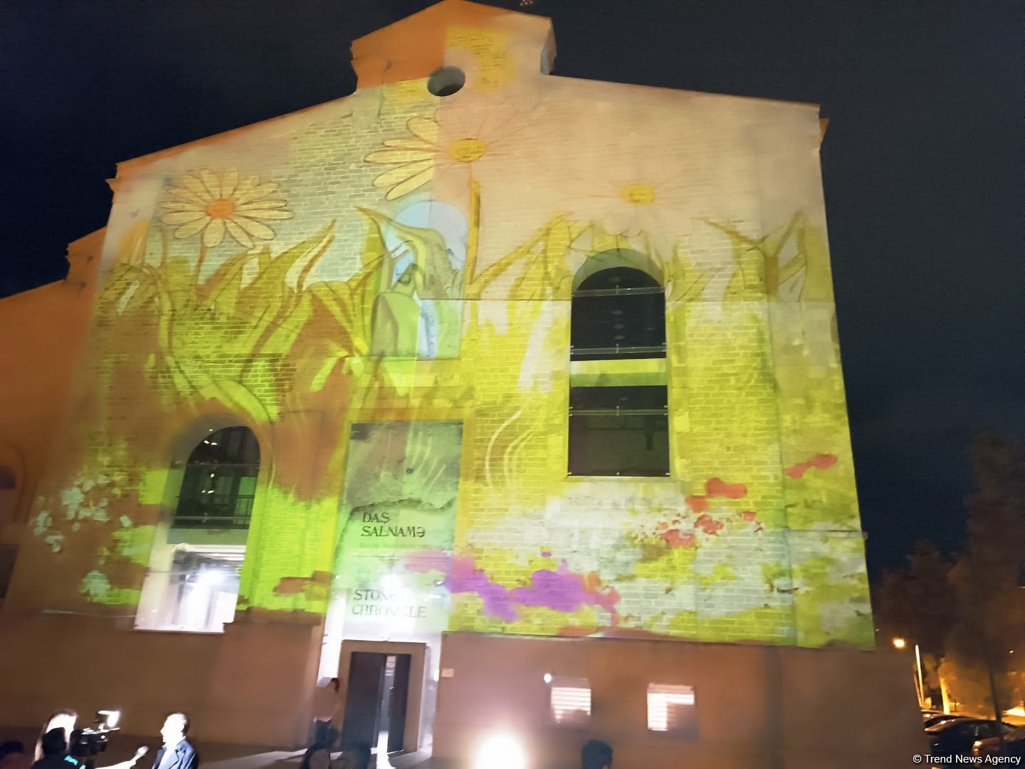 Historic buildings in Baku come alive with 3D projection [PHOTO/VIDEO] - Gallery Image