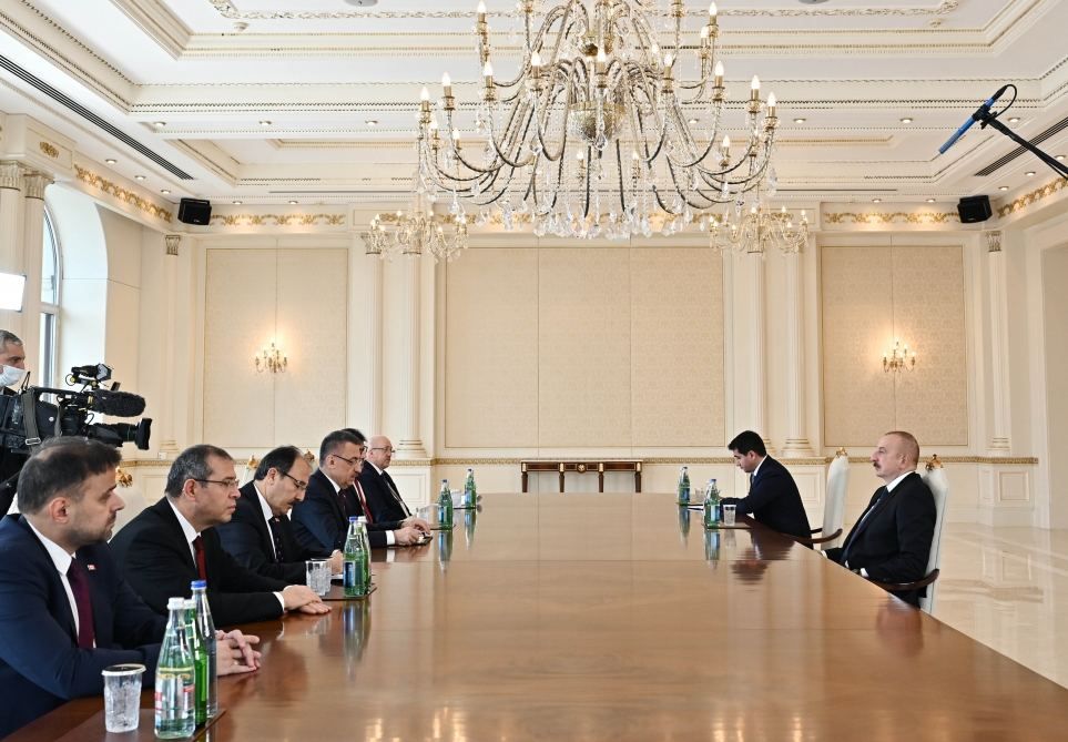 President Ilham Aliyev receives Vice President of Turkiye [UPDATE]