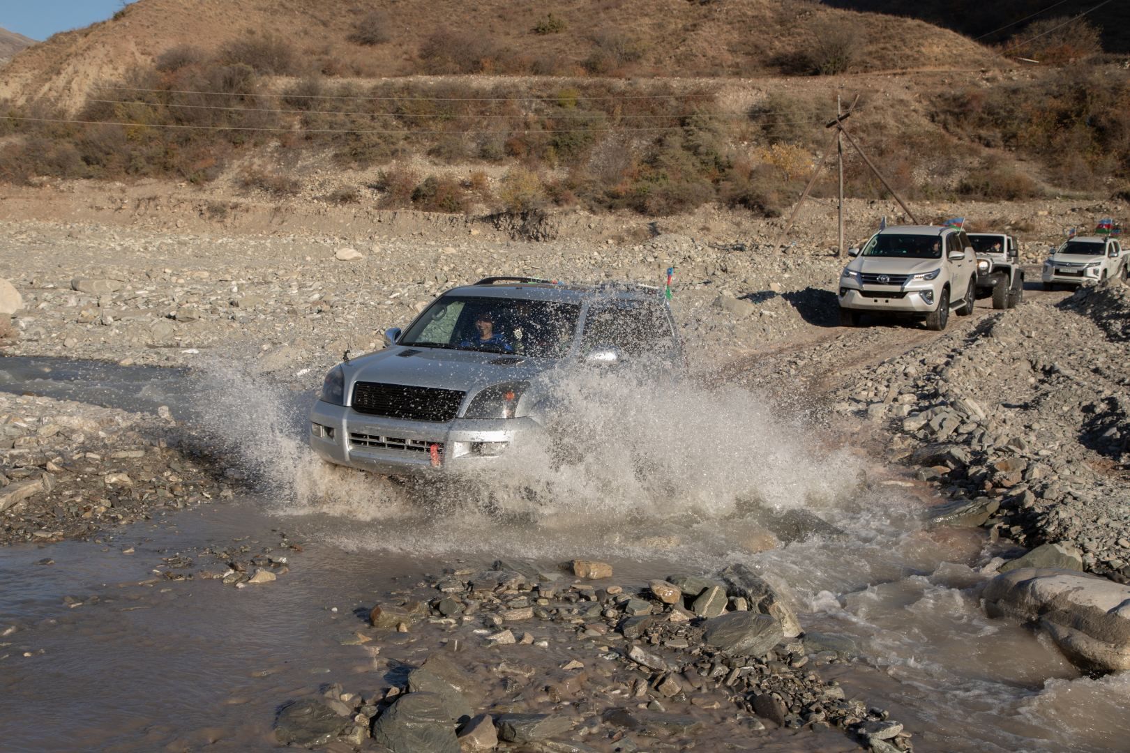 Off-road driving organized in Azerbaijan on occasion of Victory Day [PHOTO/VIDEO]