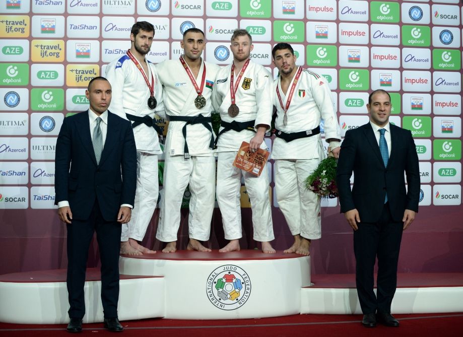 Azerbaijani judokas win Baku Grand Slam [PHOTO]