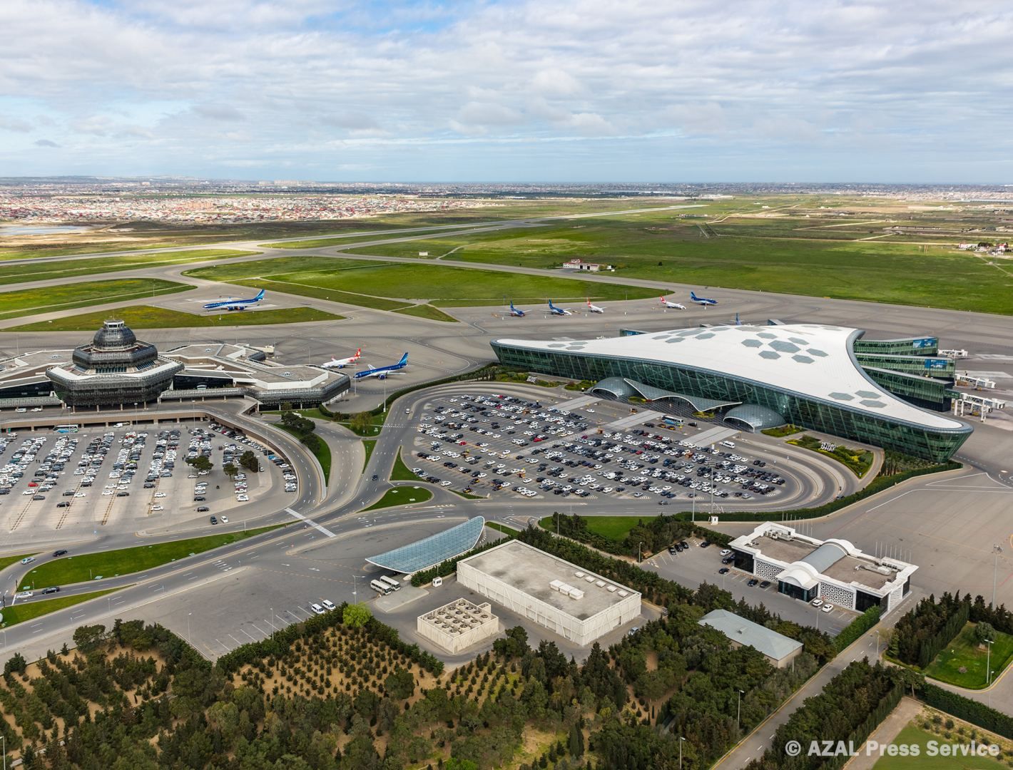 Since the beginning of the year, Azerbaijan's international airports have served almost 4.5 million people