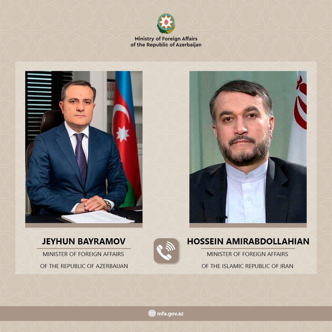 Azerbaijani, Iranian foreign ministers discuss regional situation