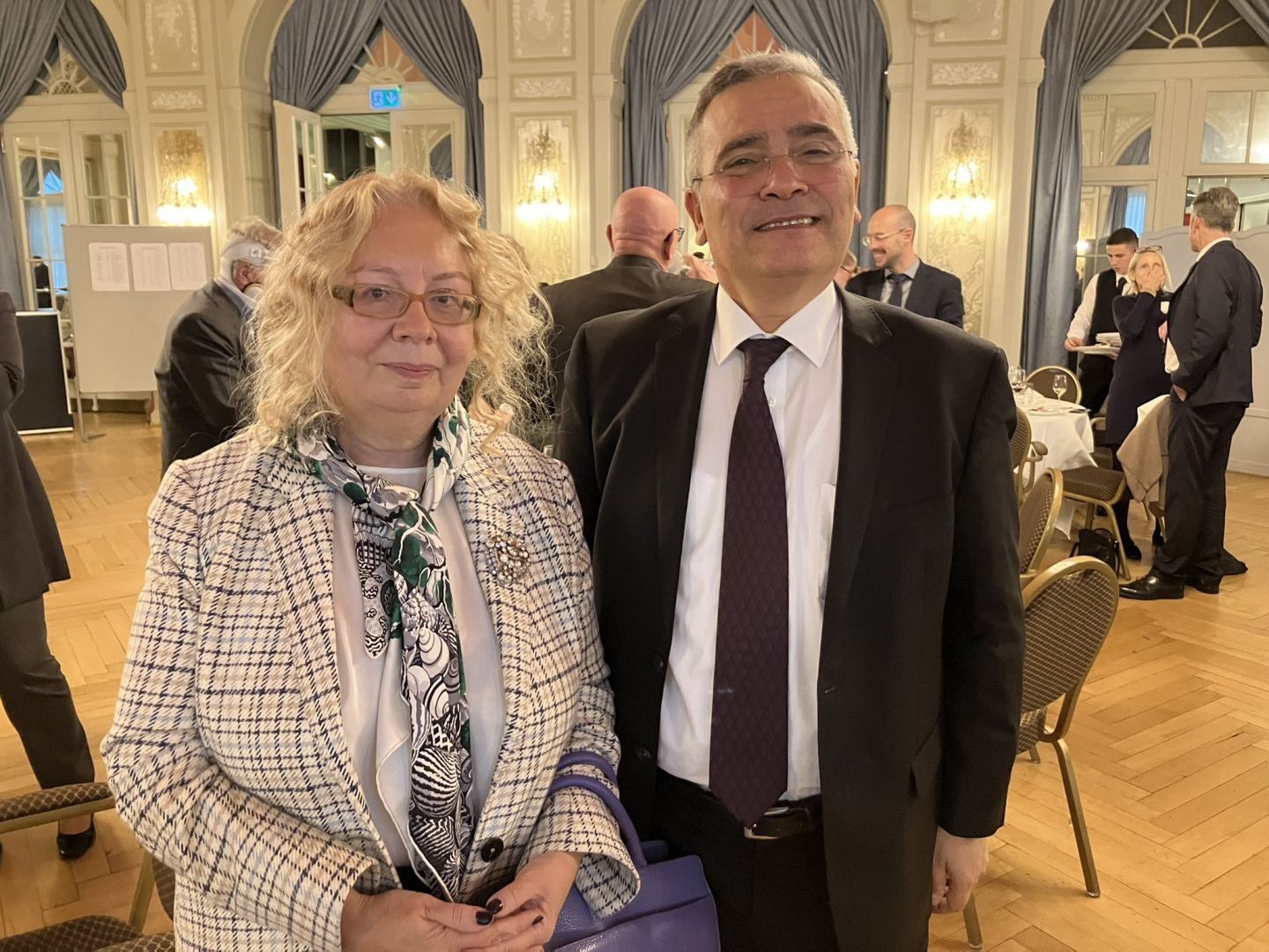Azerbaijani envoy to Switzerland attends lunch in honor of Swiss President [PHOTO]