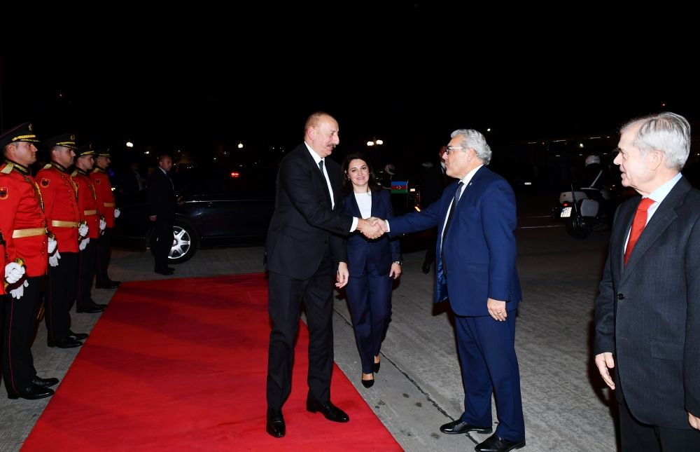 President Ilham Aliyev completes state visit to Albania [PHOTO]