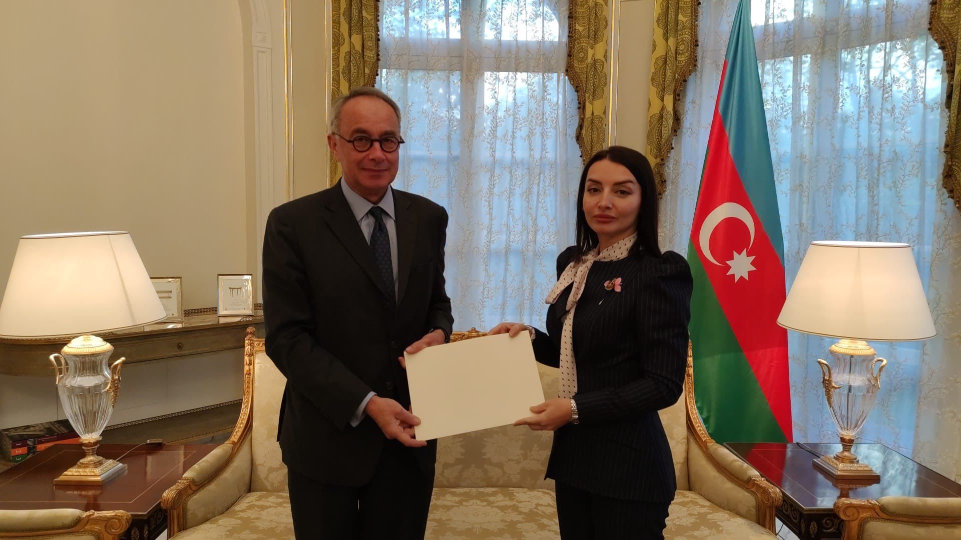 Azerbaijani Ambassador presents copy of credentials to French Foreign Ministry [PHOTO]