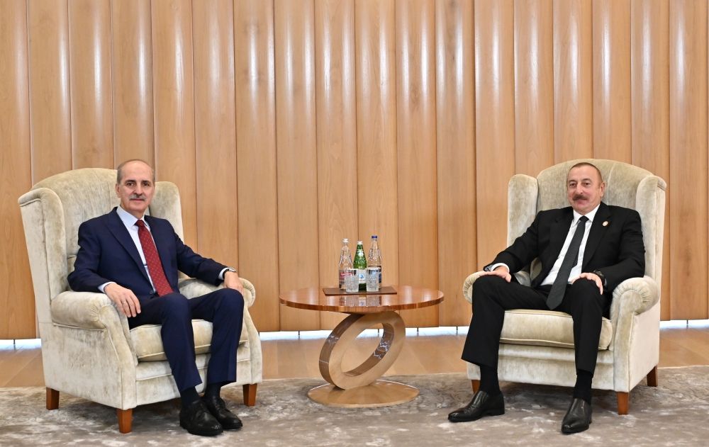 Azerbaijani president receives First Deputy Chairman of Justice & Development Party of Turkiye [VIDEO]