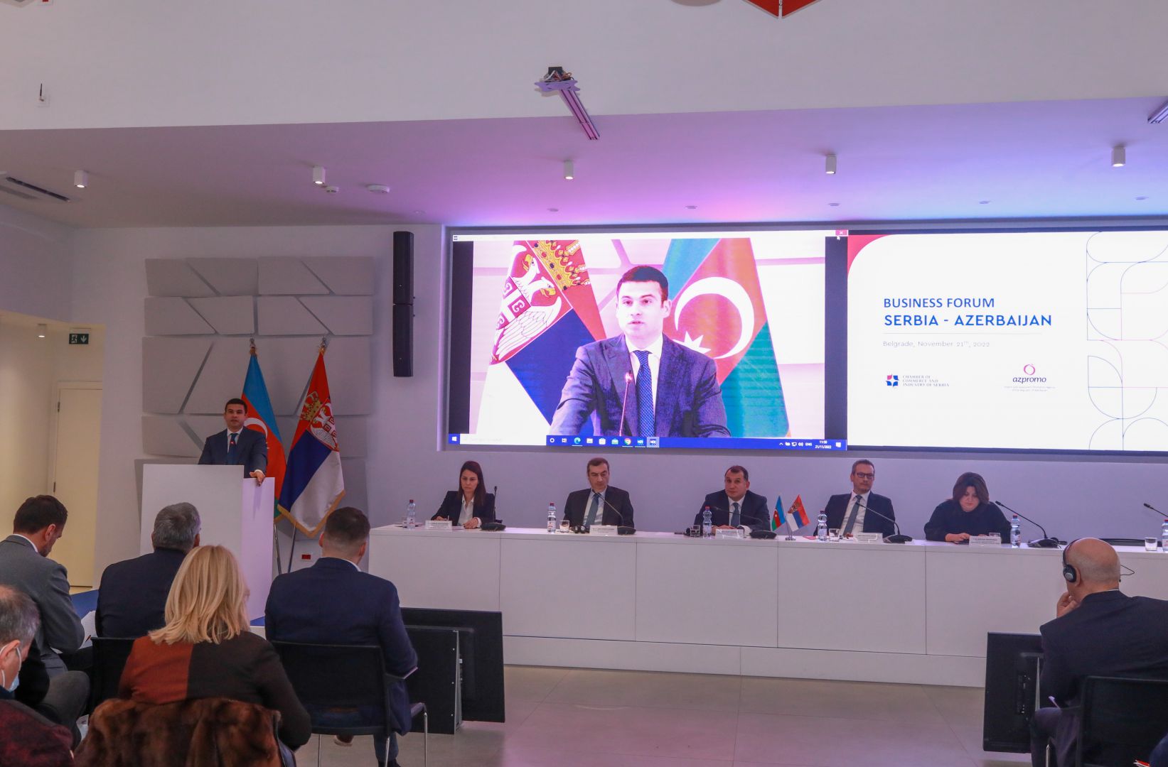Belgrade hosts Azerbaijani-Serbian business forum [PHOTO]