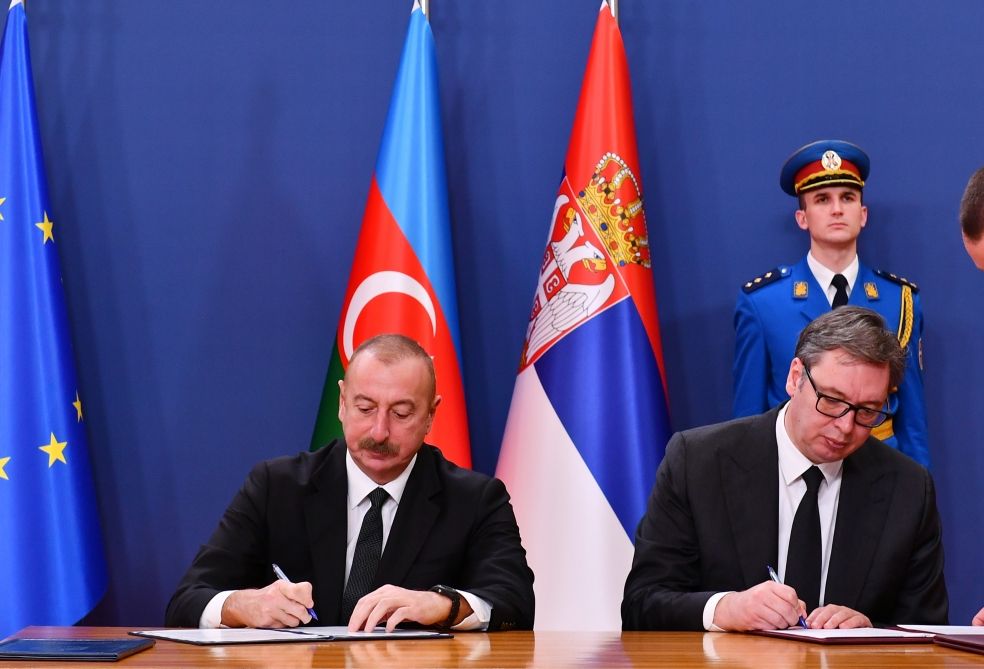Azerbaijan, Serbia sign documents in Belgrade [PHOTO/VIDEO] - Gallery Image