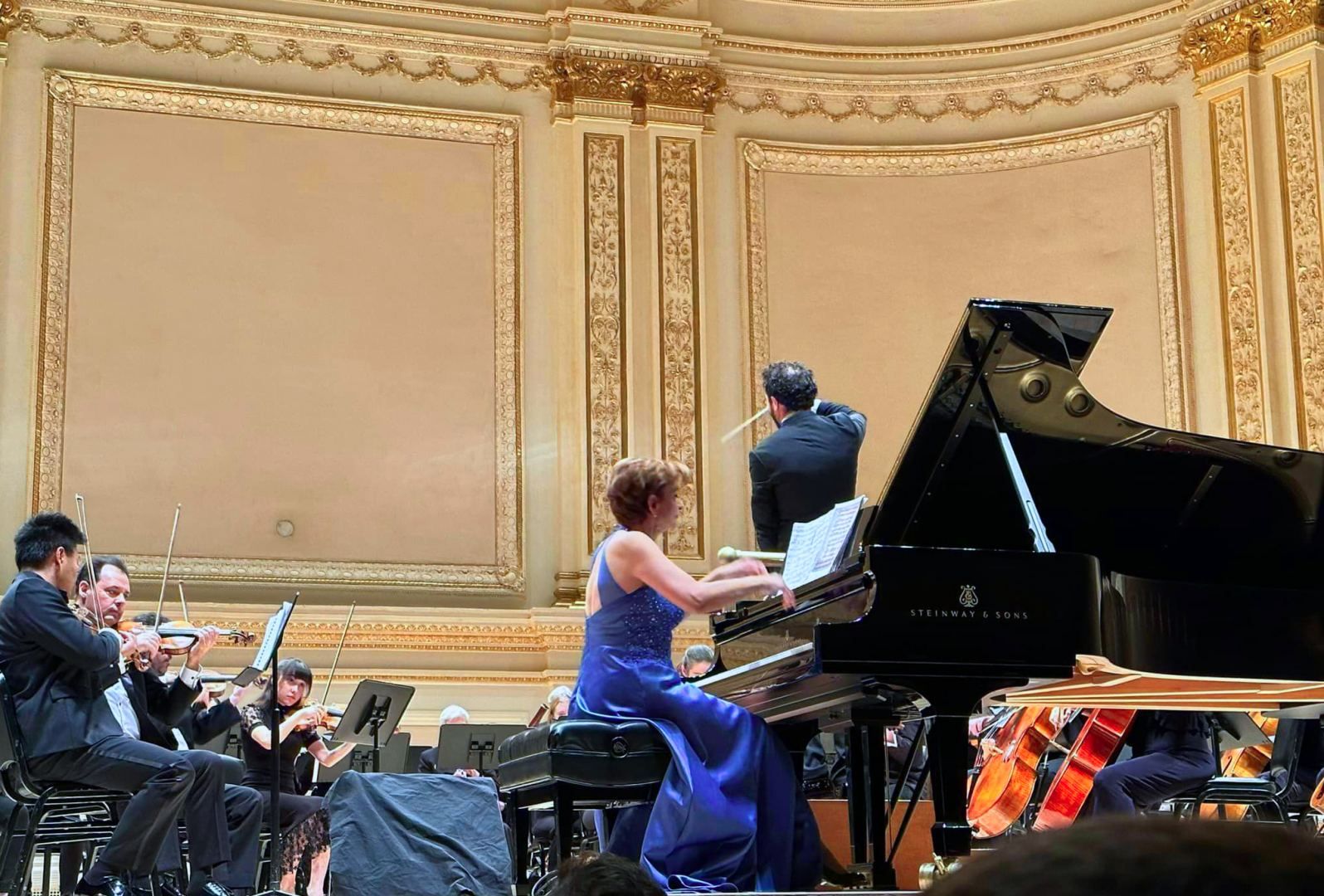 Music pieces by Azerbaijani, Jewish, Turkish composers sound in Carnegie Hall [PHOTO/VIDEO] - Gallery Image