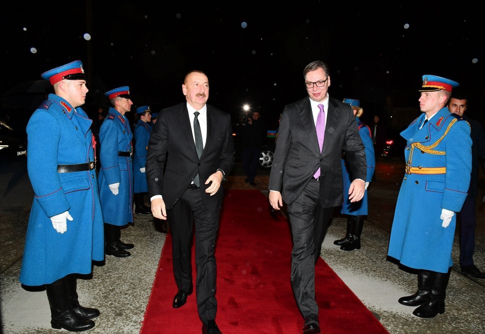 President Ilham Aliyev completes official visit to Serbia [PHOTO/VIDEO] - Gallery Image