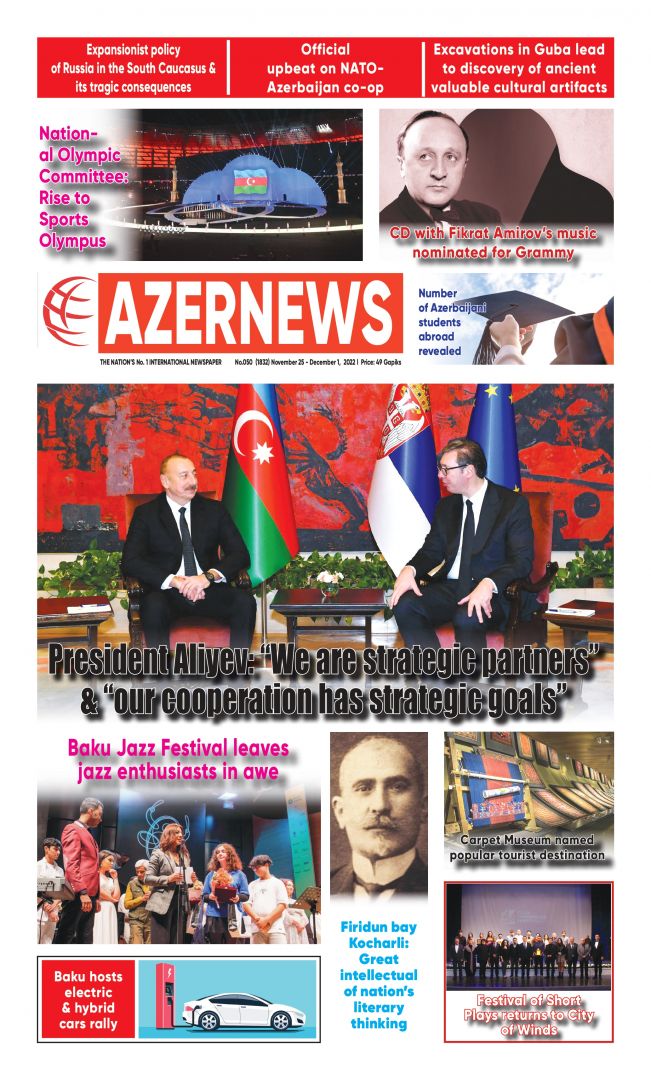 AZERNEWS releases another print issue