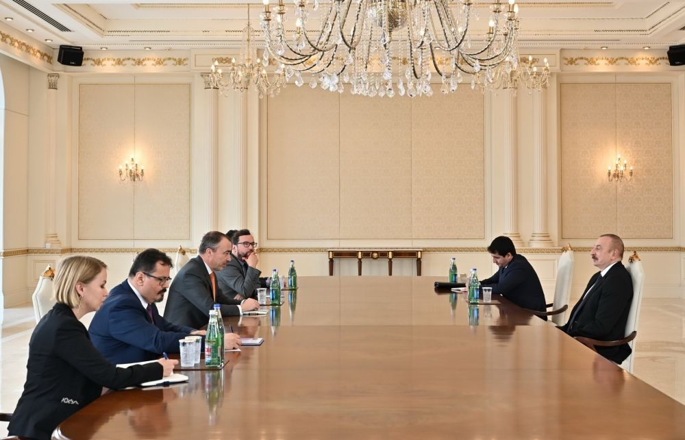 Azerbaijani president receives EU Special Representative for South Caucasus