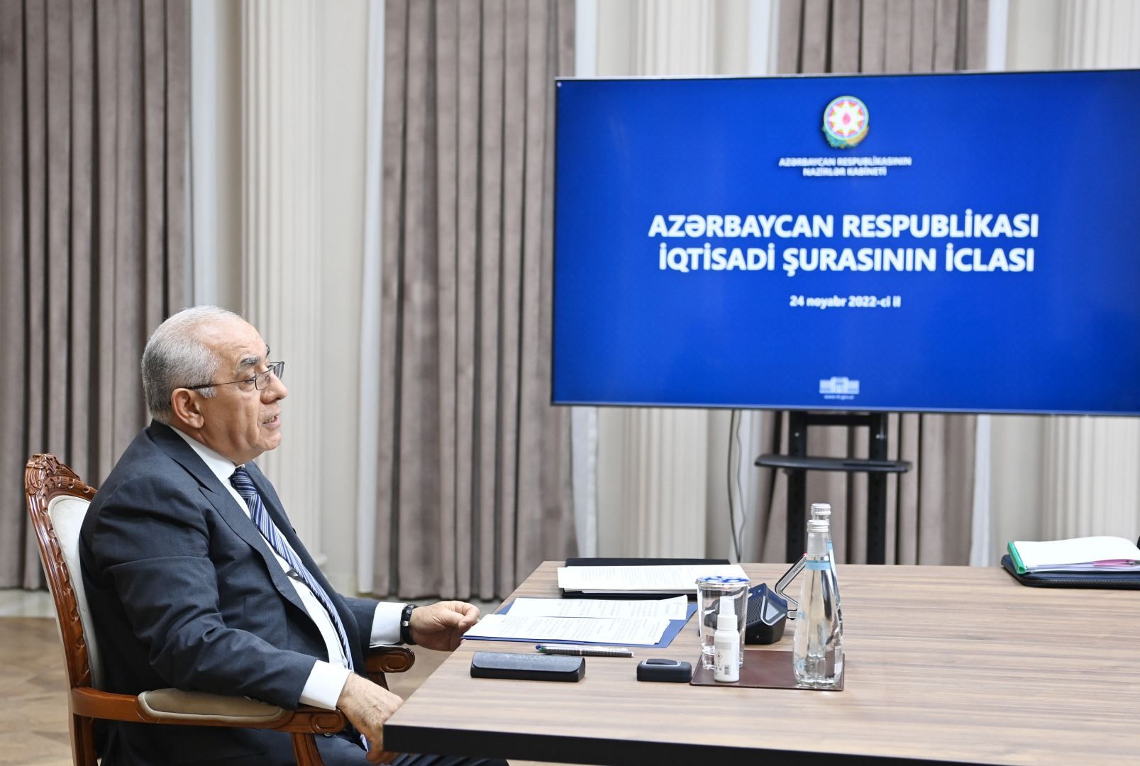 Azerbaijan's Economic Council holds regular meeting [PHOTO] - Gallery Image