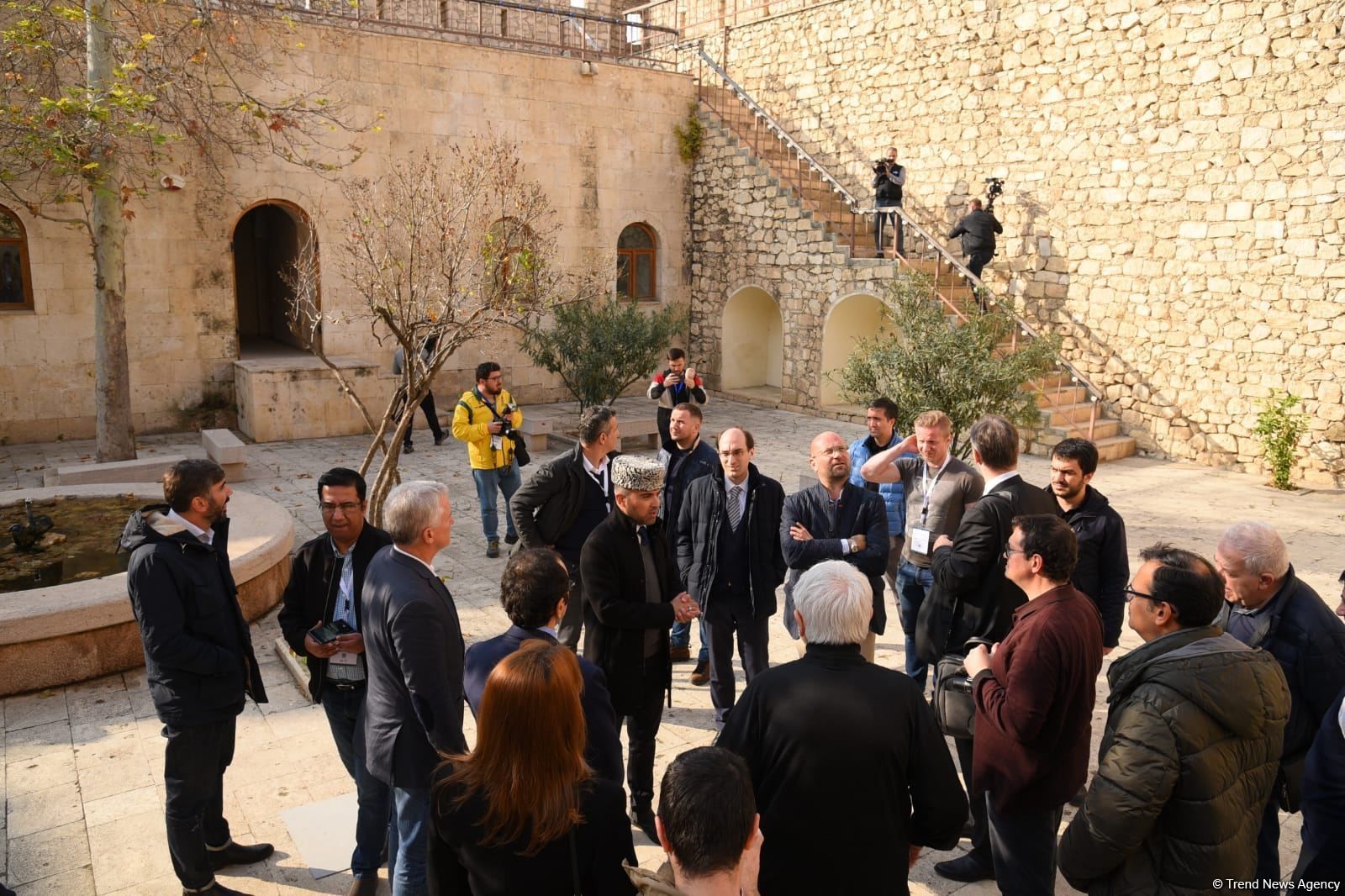 Participants of Baku international conference visit liberated Aghdam [PHOTO]