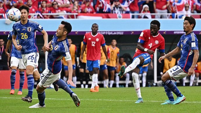 Fuller scores late for Costa Rica to stun sluggish Japan [VIDEO]