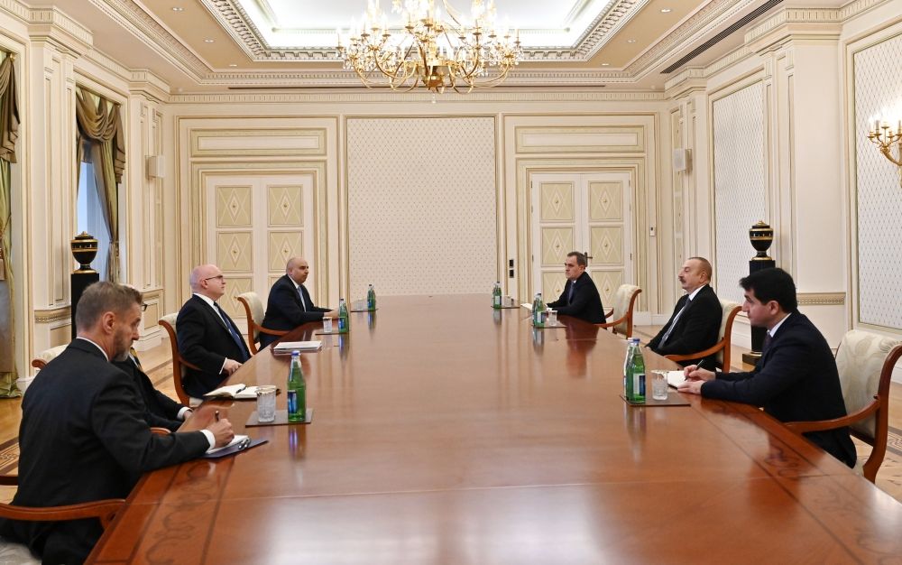 Azerbaijani President receives US State Department's Senior Advisor for Caucasus Negotiations [UPDATE]