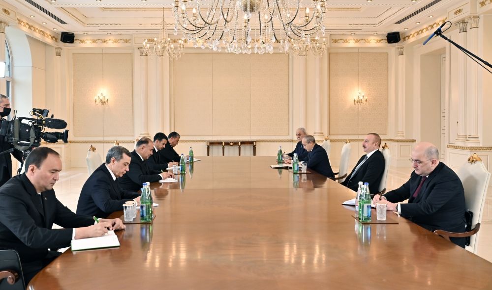 President Ilham Aliyev meets Turkmen deputy premier [UPDATE]