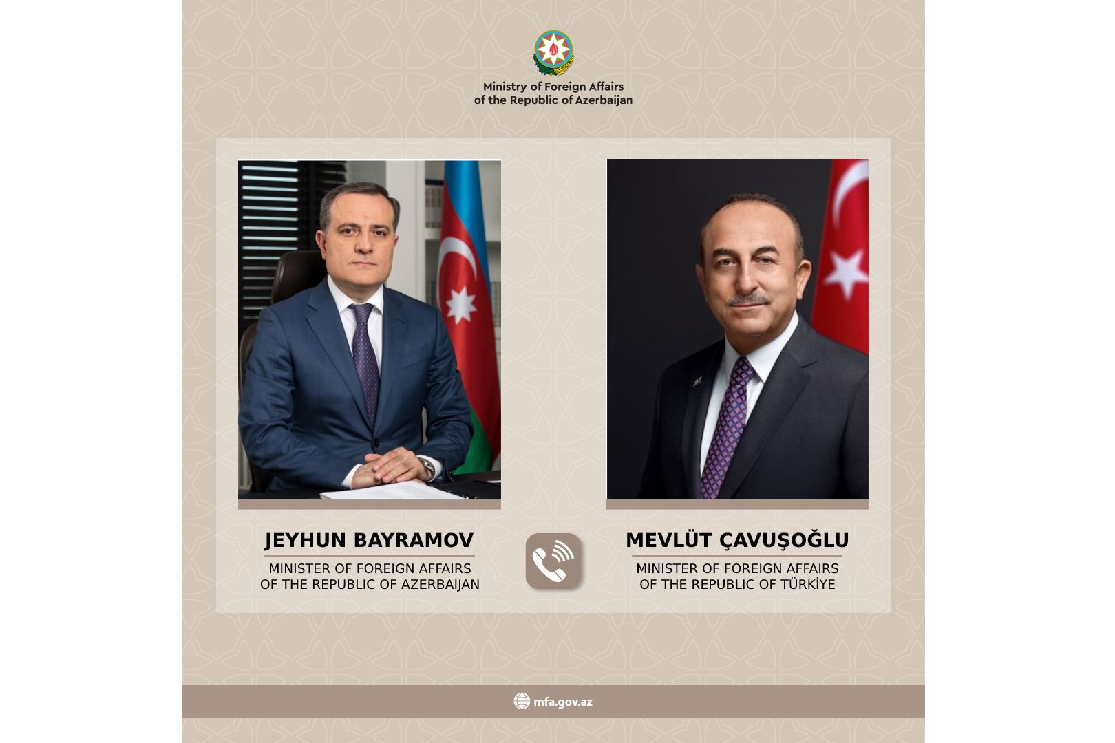 Azerbaijani, Turkiye top diplomats mull bilateral cooperation, regional situation