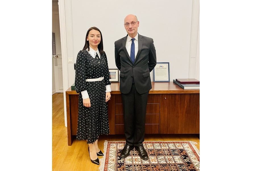 Azerbaijani ambassador meets with department director of French Foreign Ministry