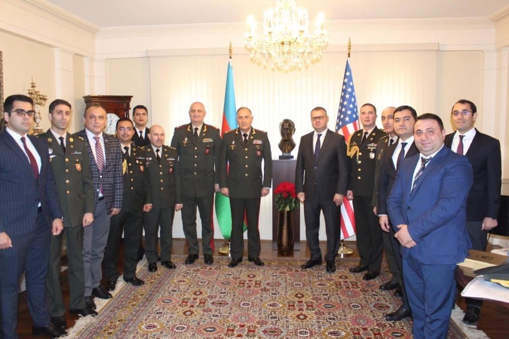 Azerbaijani deputy defense minister in Washington to discuss military issues