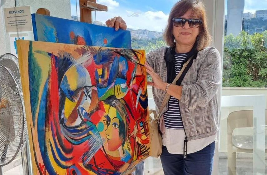 Azerbaijani artist receives great acclaim at Art Camp Malta [PHOTO]