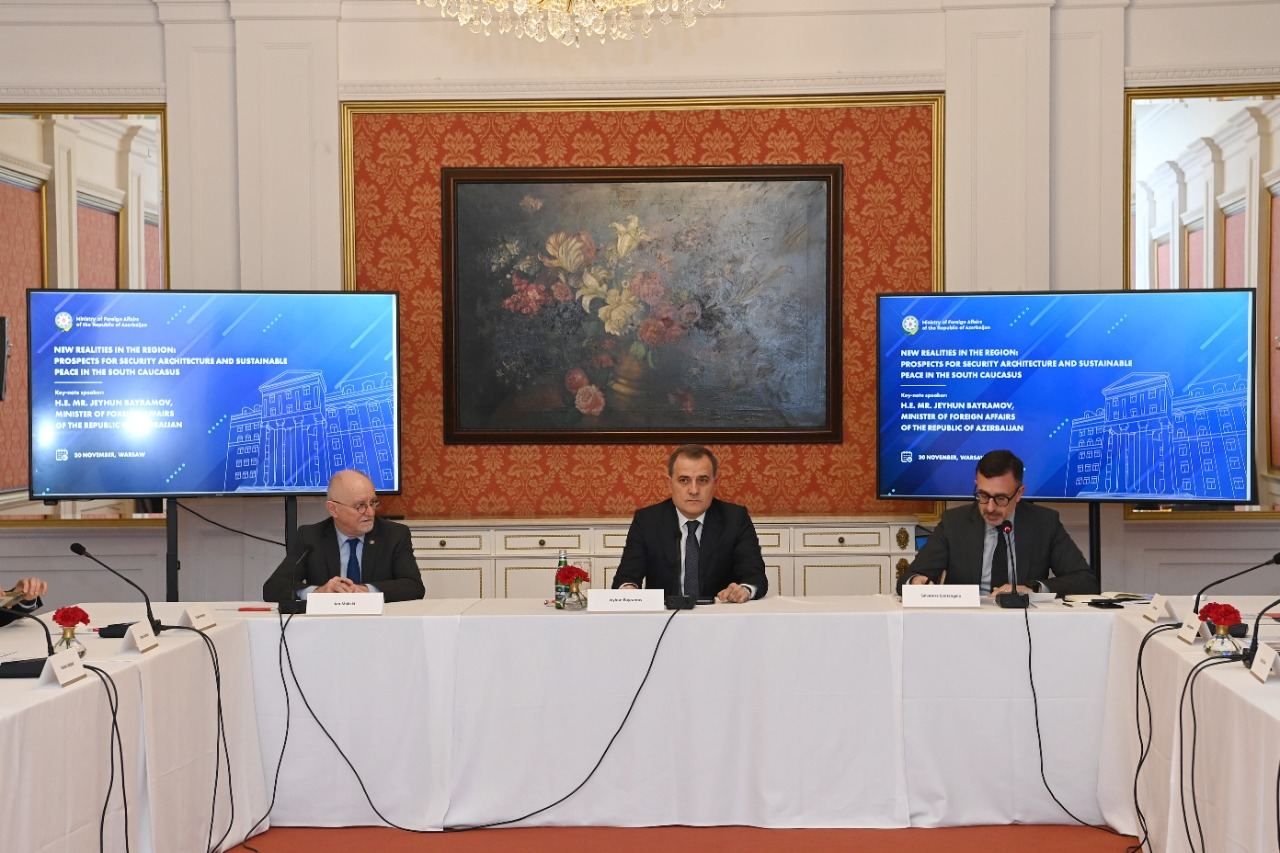 Azerbaijani foreign minister in Warsaw to attend think-tank conf, int'l event [PHOTO]