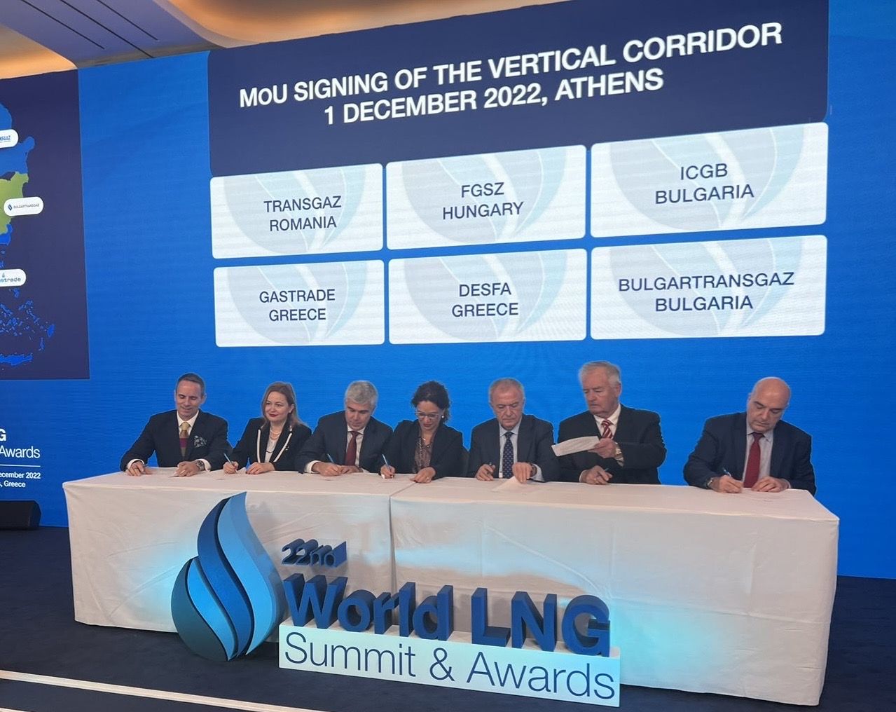 ICGB renews its participation in MoU on Vertical Gas Corridor implementation [PHOTO]