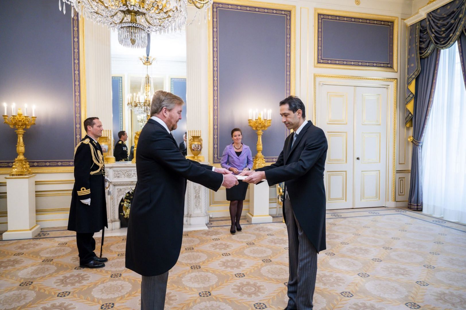 Azerbaijani ambassadors present credentials to heads of host nations [PHOTO]