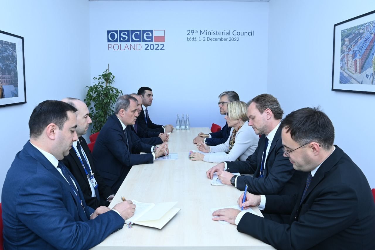 Azerbaijani FM discusses regional situation with Swiss colleague [PHOTO]
