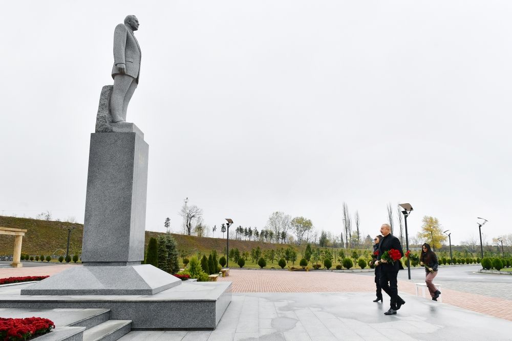 President Ilham Aliyev & First Lady Mehriban Aliyeva visiting Shaki District [PHOTO/VIDEO]