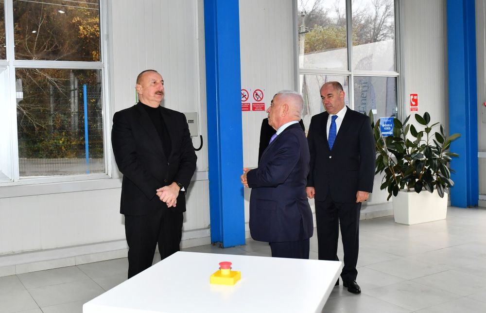 Azerbaijani president commissions a cascade of Oghuz small hydropower plants [PHOTO] - Gallery Image