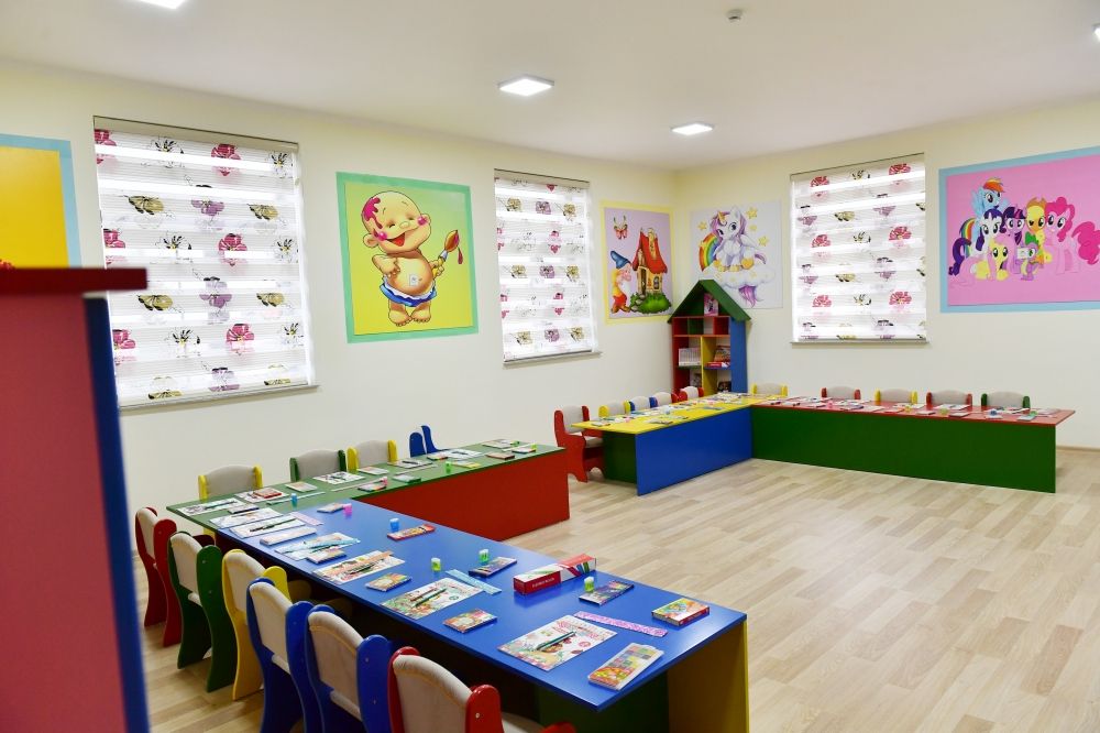 Orphanage-kindergarten constructed on initiative of Heydar Aliyev Foundation commissioned in Oghuz [PHOTO/VIDEO] - Gallery Image