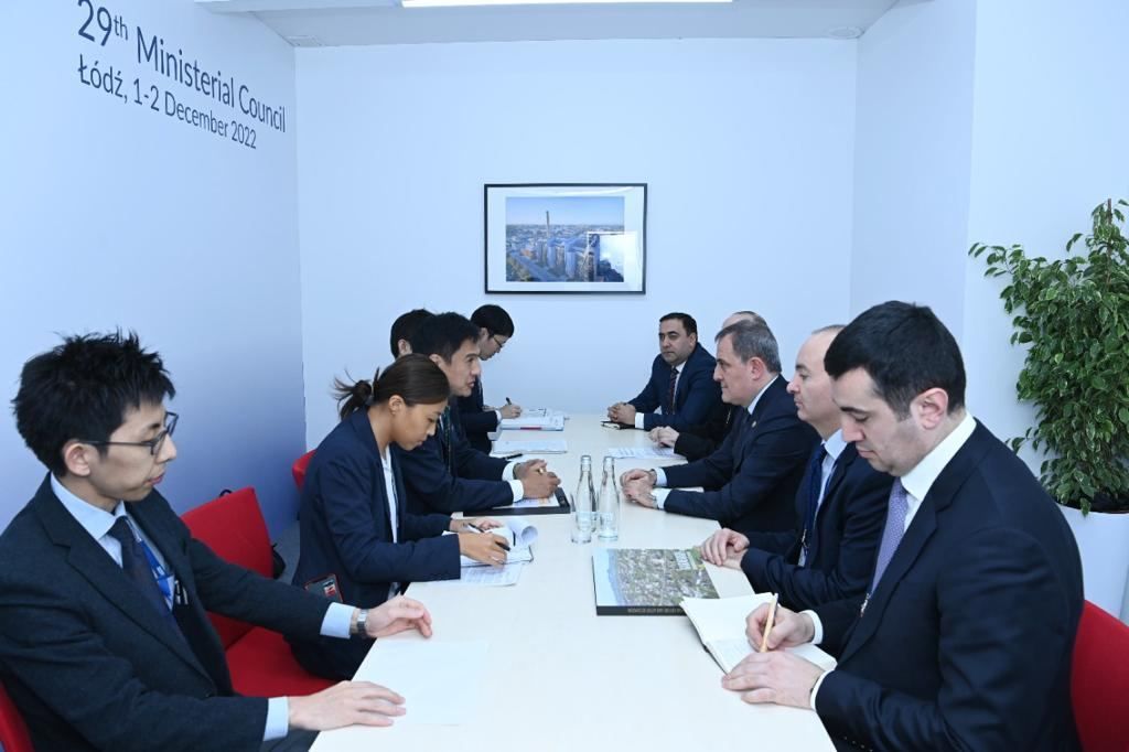 Azerbaijani FM meets with Japanese State Minister of Foreign Affairs [PHOTO]