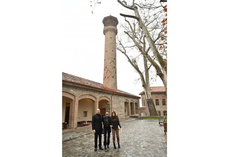 Shaki Khan's Mosque & Cemetery Complex restored by Heydar Aliyev Foundation [PHOTO]