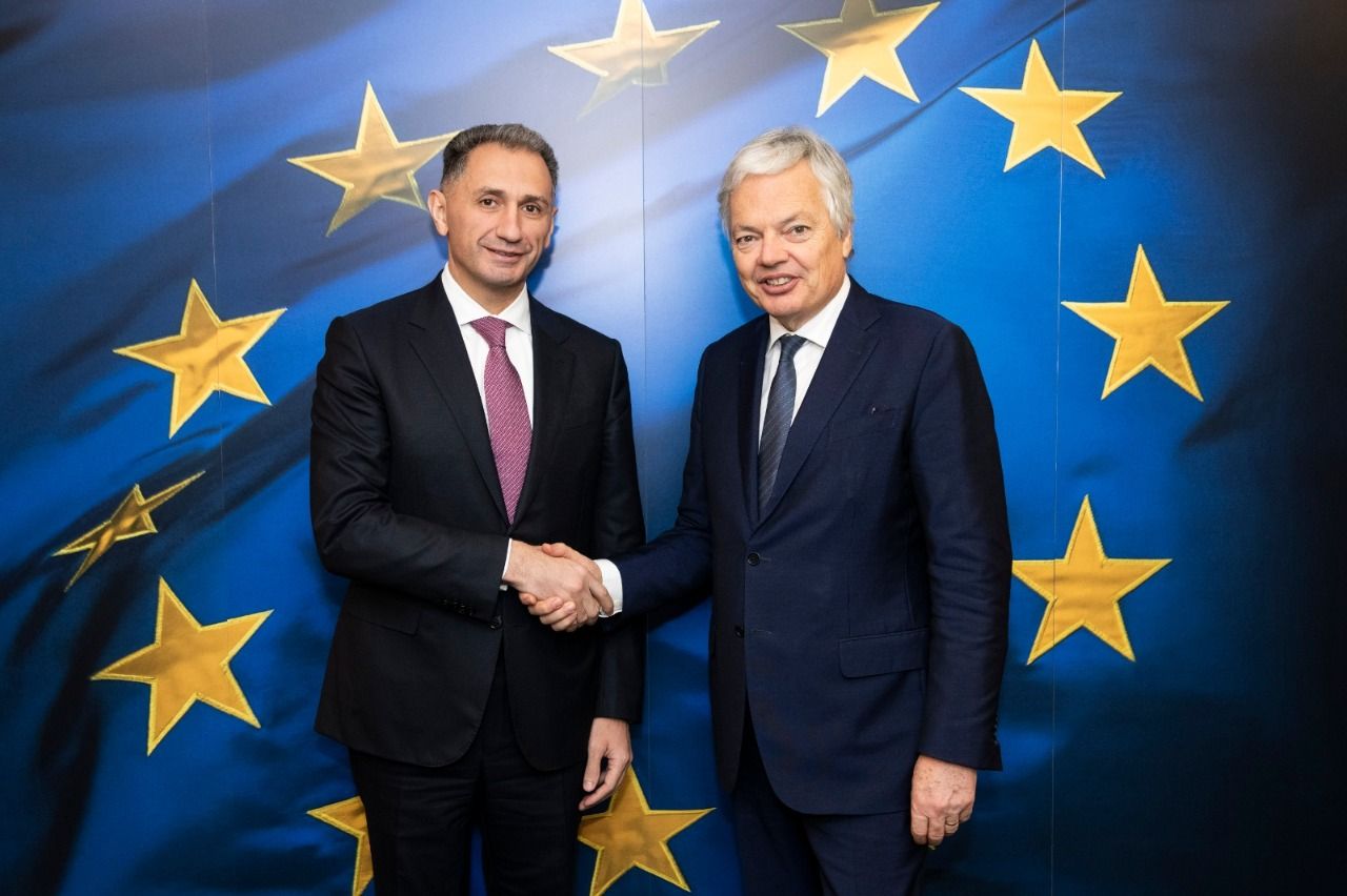 Azerbaijan, Belgium discuss ICT, transport & space co-op [PHOTO]