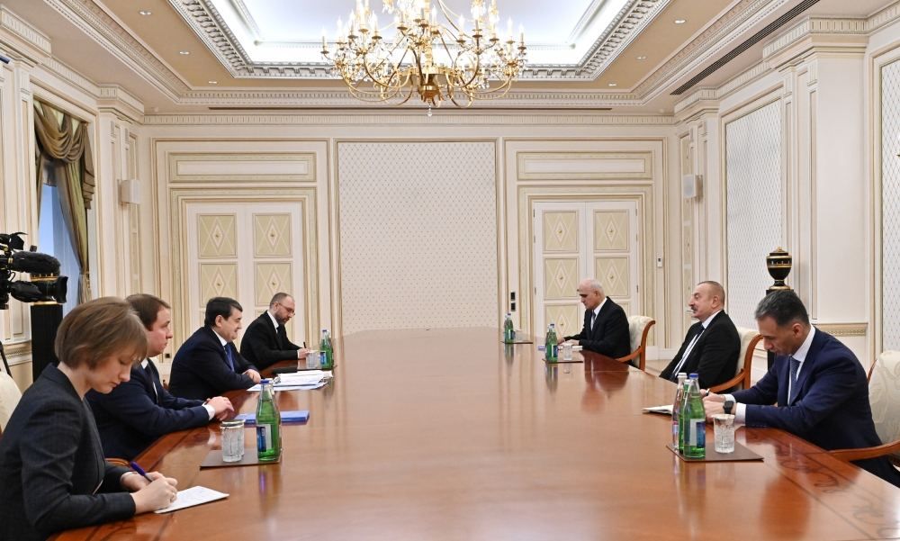 President Ilham Aliyev receives Russian presidential aide [UPDATE]