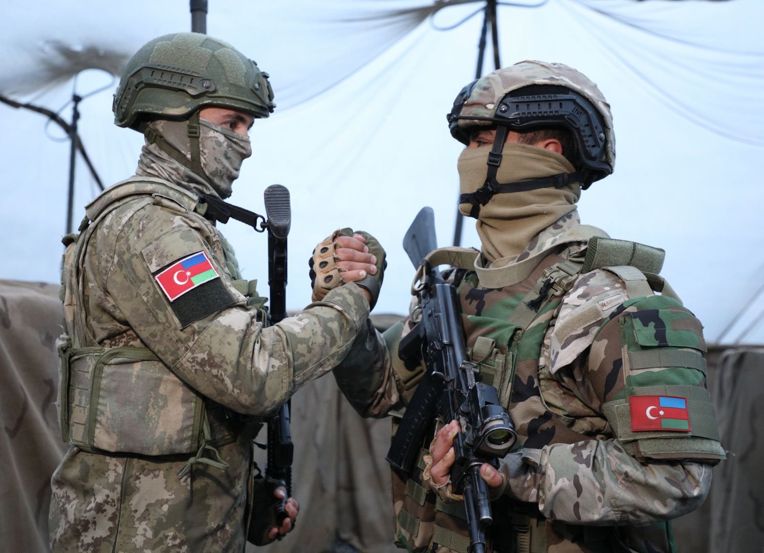 Azerbaijani, Turkish defense chiefs observe Fraternal Fist drills [PHOTO/VIDEO]
