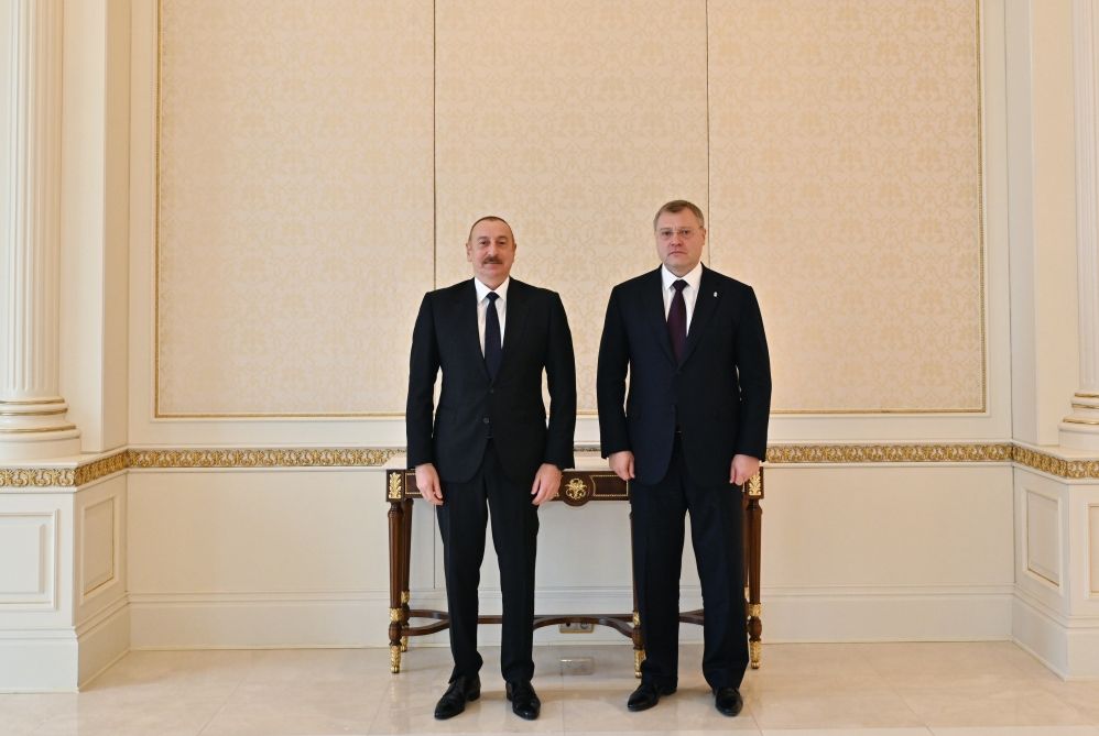 President Ilham Aliyev receives Governor of Russia's Astrakhan Oblast [UPDATE] - Gallery Image