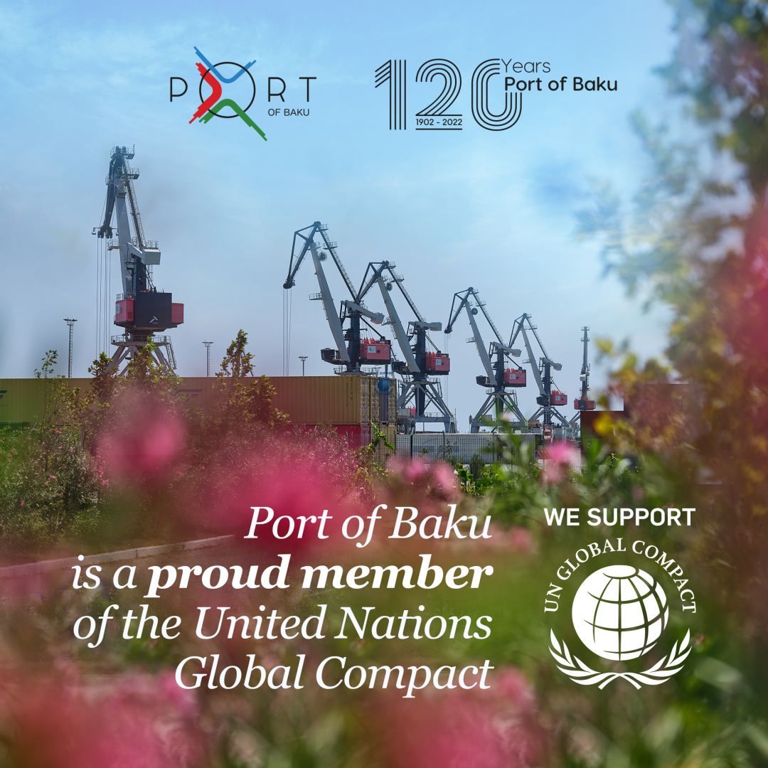 Port of Baku joins UN Global Compact to contribute to SDGs implementation