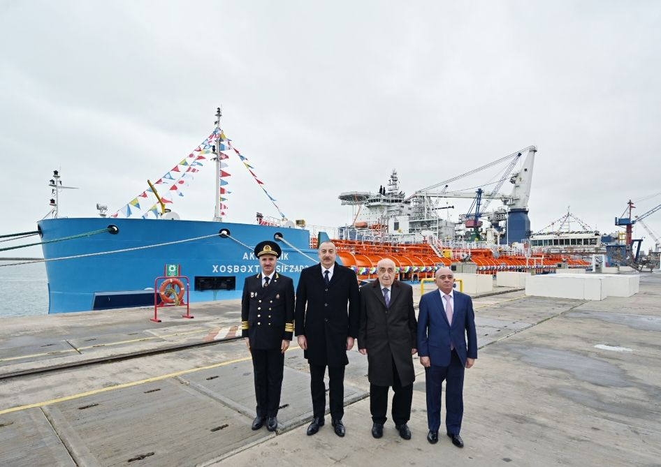 Azerbaijani president commissions Academician Xoshbaxt Yusifzada tanker [UPDATE] - Gallery Image