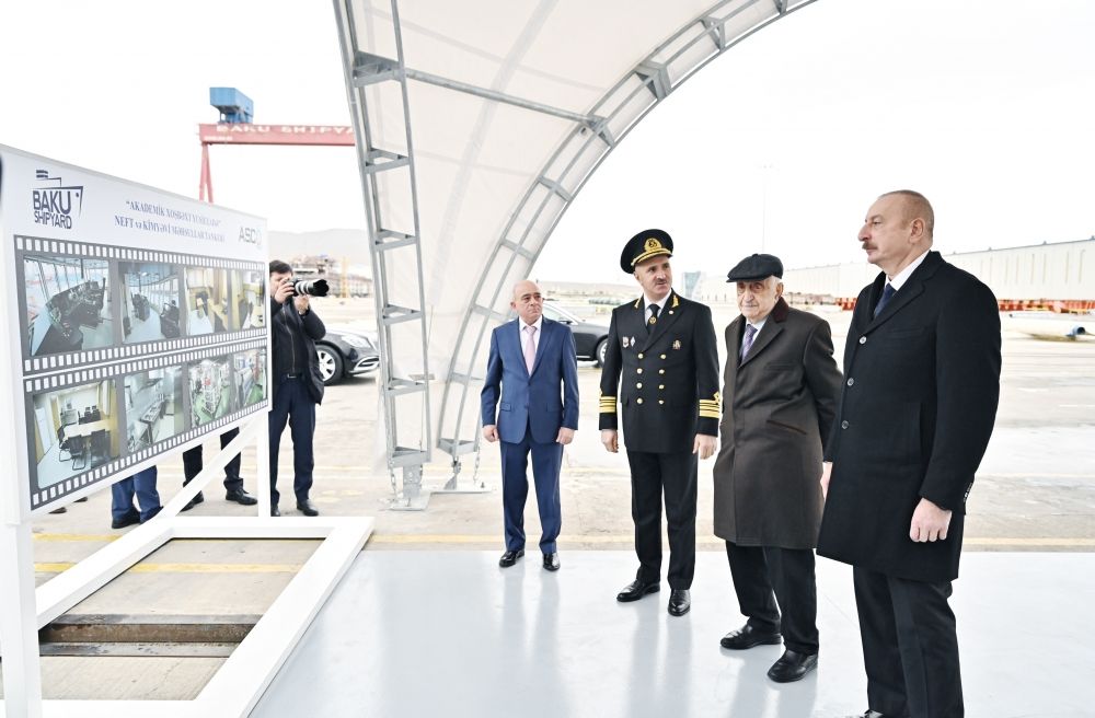 Azerbaijani president commissions Academician Xoshbaxt Yusifzada tanker [UPDATE] - Gallery Image