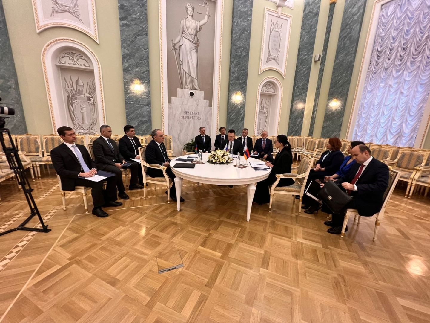 Azerbaijani, Russian, Armenian prosecutor generals meet in Moscow [PHOTO]