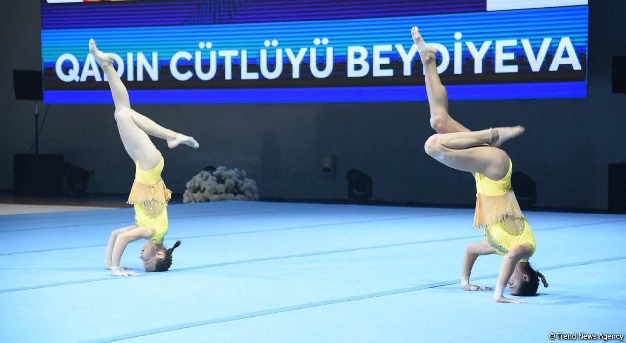 Joint Gymnastics Competitions underway in Shaki [PHOTO] - Gallery Image