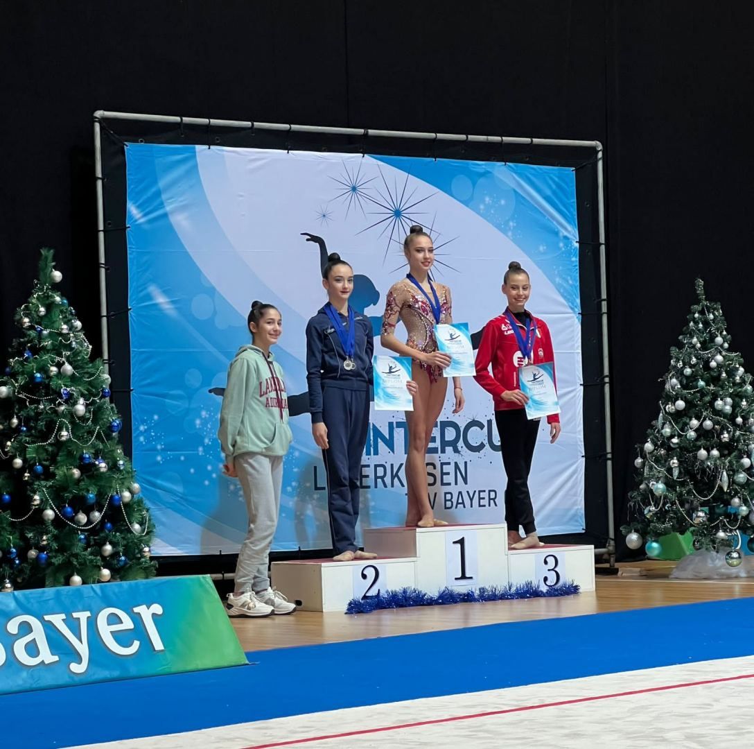 Azerbaijani gymnast wins gold at competitions in Germany [PHOTO]